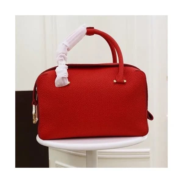Delvaux 2019 Cool Box Leather Tote Shoulder Bag,23… - 1