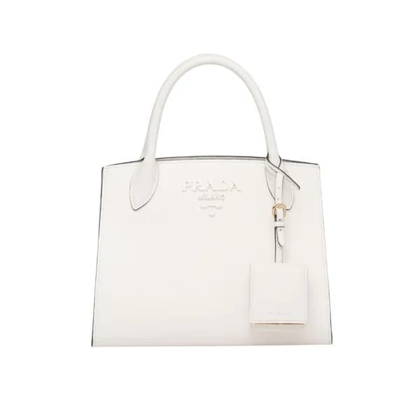 Prada 2019 Monochrome Tote Shoulder Bag,26cm - 프라다… - 1