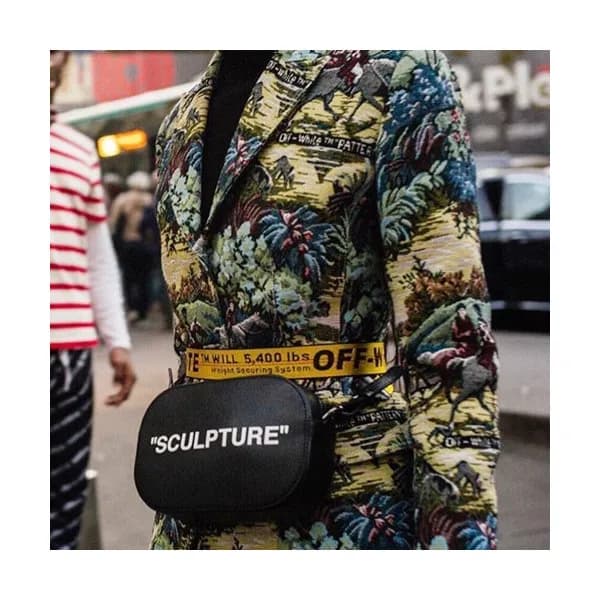 Off White 2019 Leather Camera Shoulder Bag,21cm - … - 1