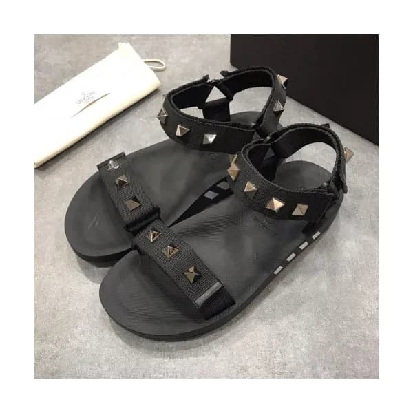 [매장판]Valentino 2019 Mens Stud Velvro Sandal - 발렌티노…