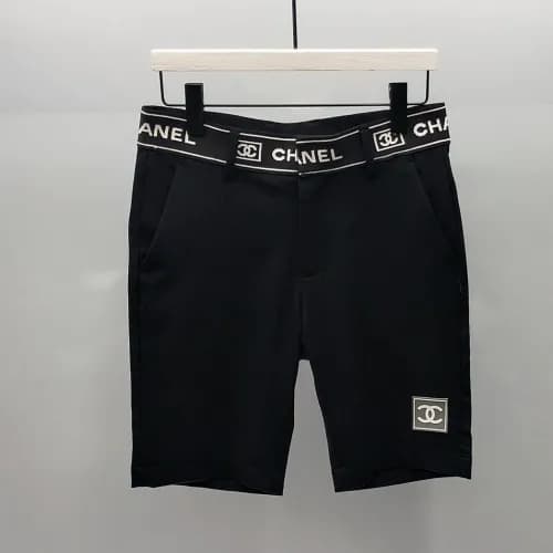 Chanel 2019 Mens Logo Casual Training Half Pants -… - 1