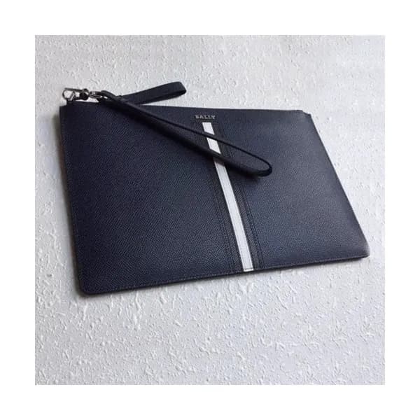Bally 2019 Leather Clutch Bag,28cm - 발리 2019 레더 남성… - 1