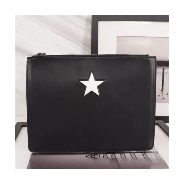 Givenchy 2019 Leather Clutch Bag,30cm - 지방시 2019 레… - 1