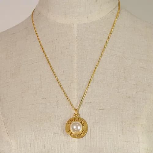 CHANEL Choker 18k Yellow Gold - 샤넬 여성용 목걸이 18K도금 옐… - 1