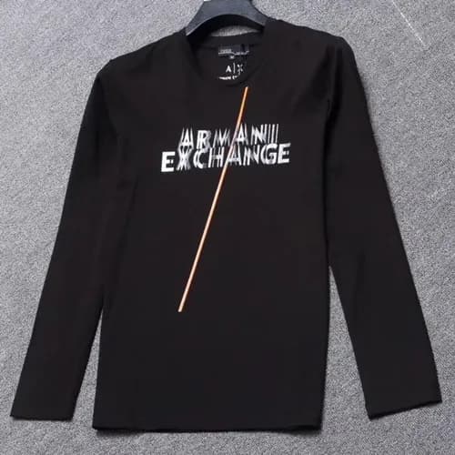 Armani 2019 Mens Cotton T-shirt - 알마니 2019 남성 코튼 긴… - 1