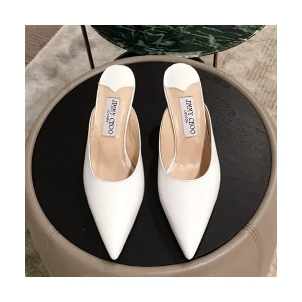 Jimmy-Choo 2019 Ladies Slipper Middle Heel - 지미츄 2… - 1
