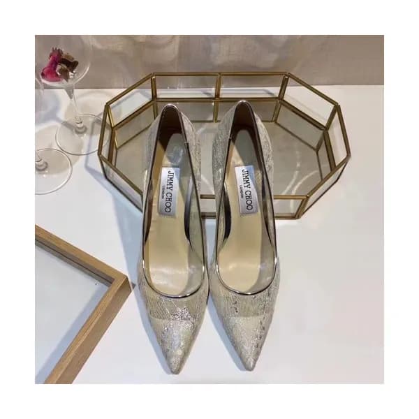 Jimmy Choo 2019 Ladies Lace Pumps High Heel - 지미츄 … - 1