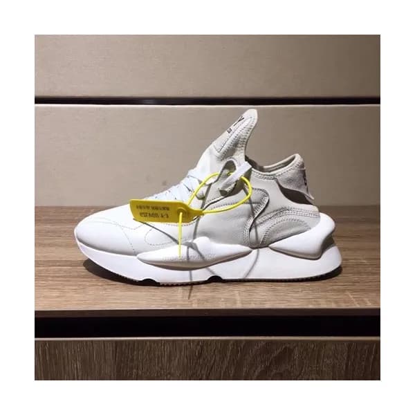 Y-3 2019 Mens Leather Sneakers - 요지야마모토 2019 남성용 레… - 1