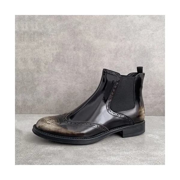Prada 2019 Mens Leather Boots - 프라다 2019 남성용 레더 부츠… - 1