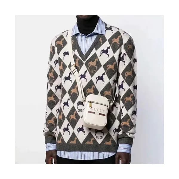Gucci 2018 Mm/Wm Brush Mohair Oversize Knit Sweate… - 1