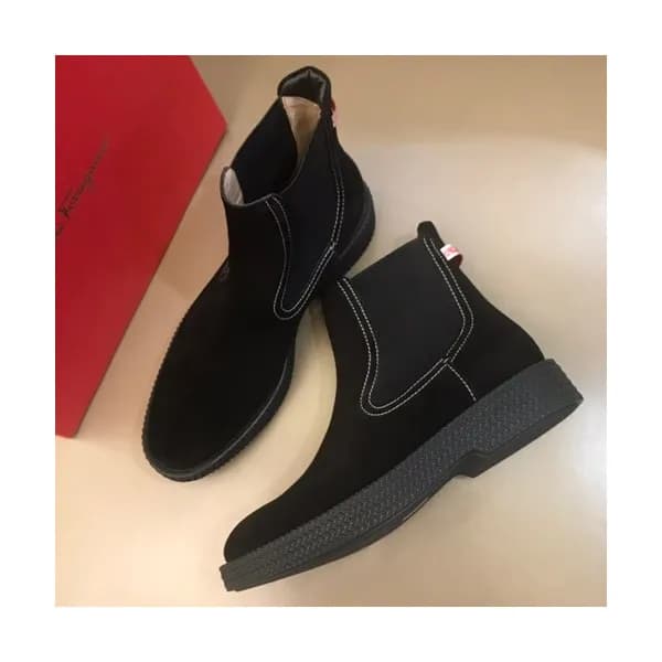 Ferragamo 2019 Mens Suede Boots - 페라가모 2019 남성용 스웨… - 1