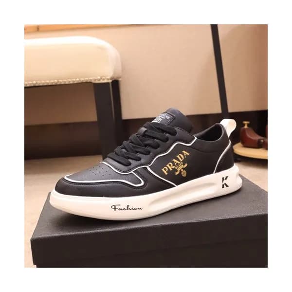 Prada 2019 Mens Leather Sneakers - 프라다 2019 남성용 레더… - 1