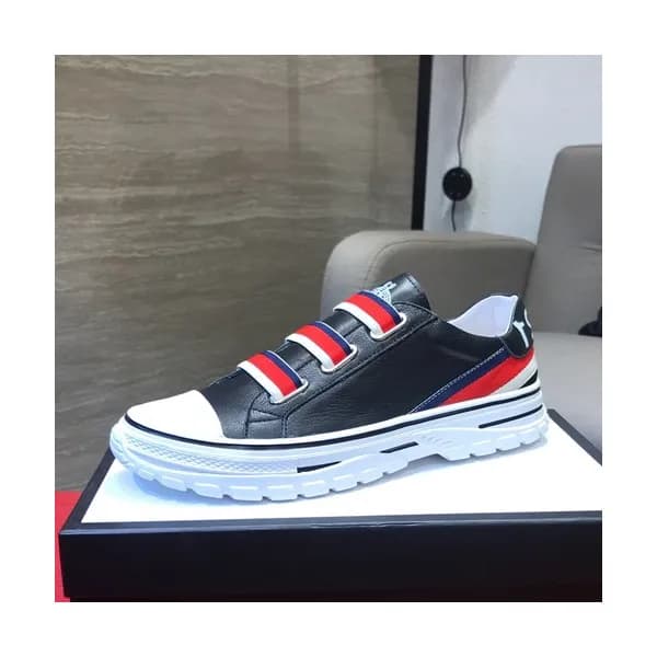 Gucci 2019 Mens Leather Sneakers - 구찌 2019 남성용 레더 … - 1