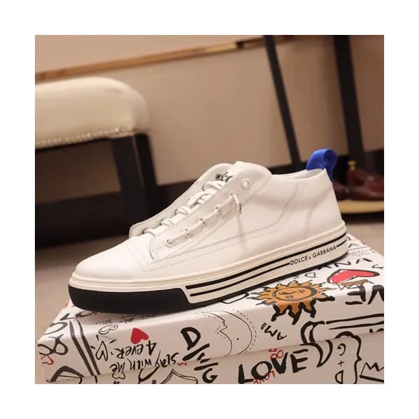 Dolce&Gabbana 2019 Mens Leather Sneakers - 돌체앤가바나… - 1