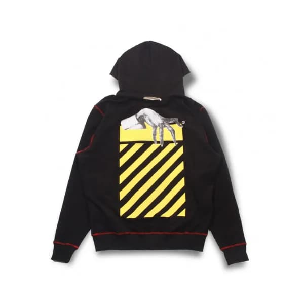 Off-white 2019 Mm/Wm Logo Cotton Oversize HoodT - … - 1
