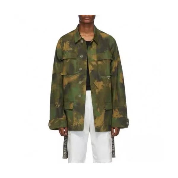 Off-white 2019 Mm/Wm Logo Casual Cotton Jacket - 오… - 1