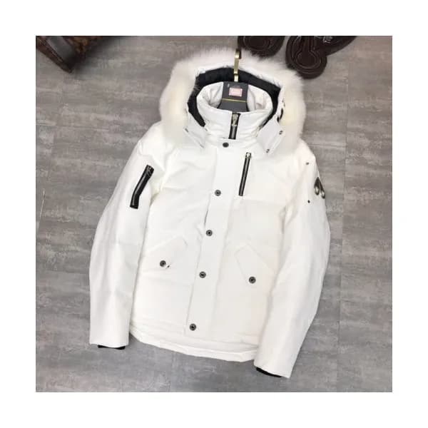 [매장판] Moose Knuckle 2019 Mens Logo Goose Down Padd… - 1