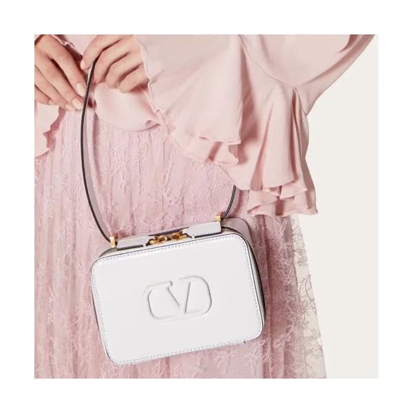 Valentino 2019 Vsling Leather Camera Shoudler Bag,… - 1