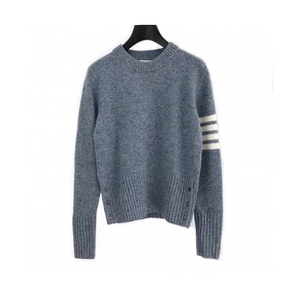 [톰브라운]Thom Browne 2020 Mens Strap Crew-neck Wool S… - 1