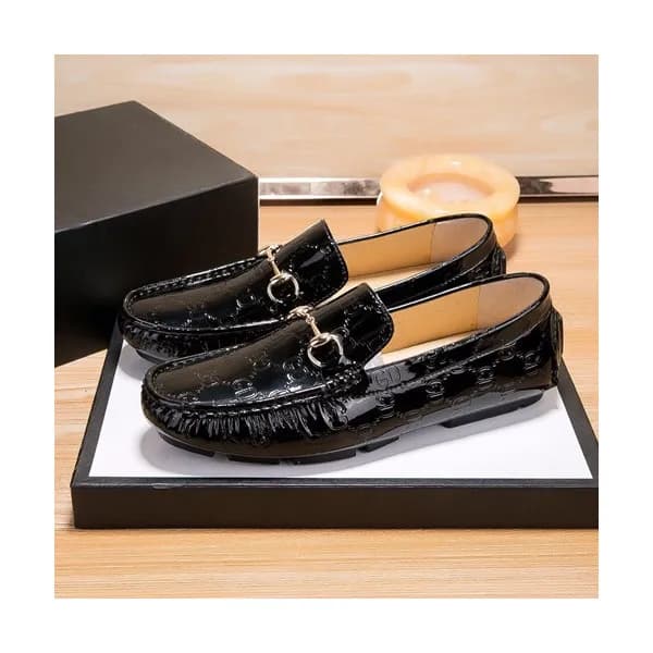 Gucci 2020 Mens Leather Loafer - 구찌 2020 남성용 레더 로퍼… - 1