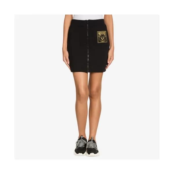 [프리미엄]Moschino 2020 Womens Logo Cotton Skirts - 모스…
