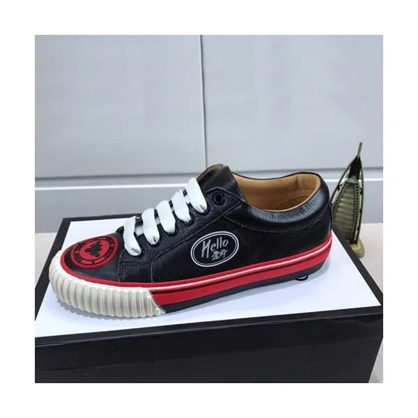 Gucci 2020 Mens Leather Sneakers - 구찌 2020 남성용 레더… - 1
