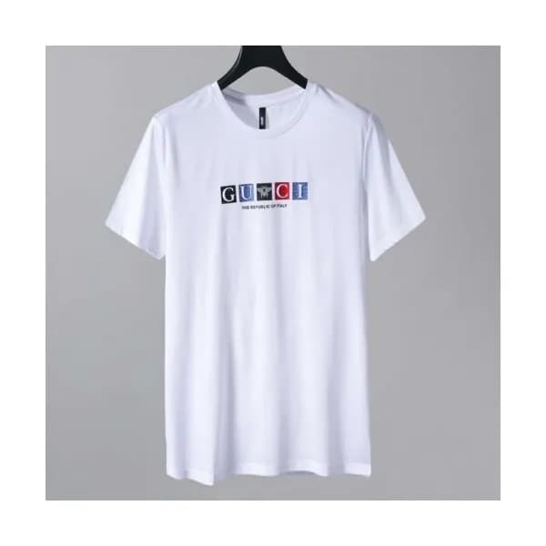 [매장판]Gucci 2020 Mens Logo Silket Short Sleeved Tsh… - 1