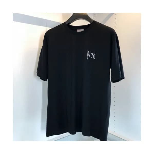 [디올]Dior 2020 Mm/Wm Logo Silket Short Sleeved Tshi… - 1