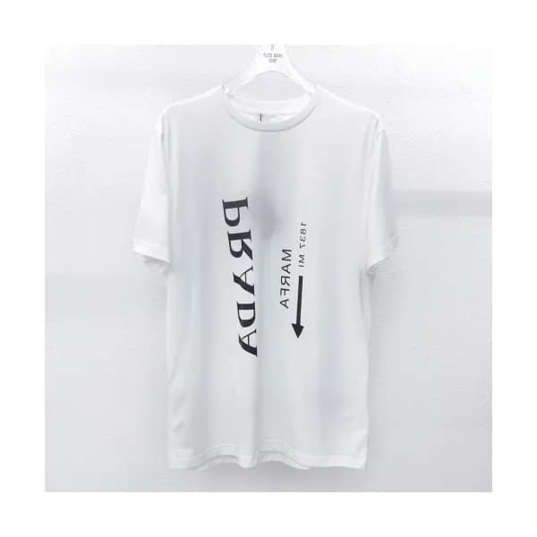 [프라다]Prada 2020 Mens Basic Logo Silket Short Sleev… - 1