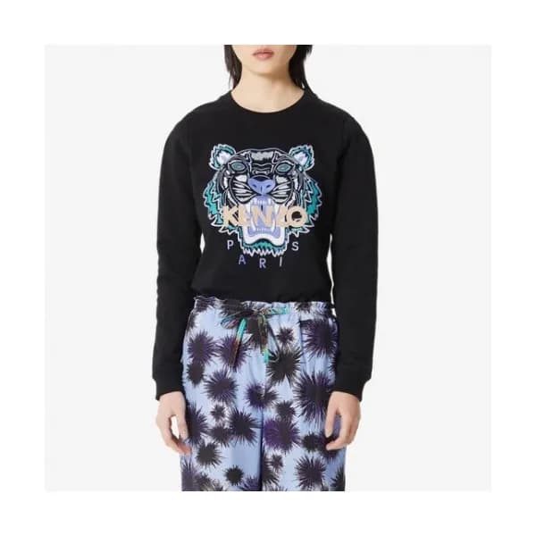[겐조]Kenzo 2019 Mm/Wm Signature Tiger Cotton Tshirt… - 1