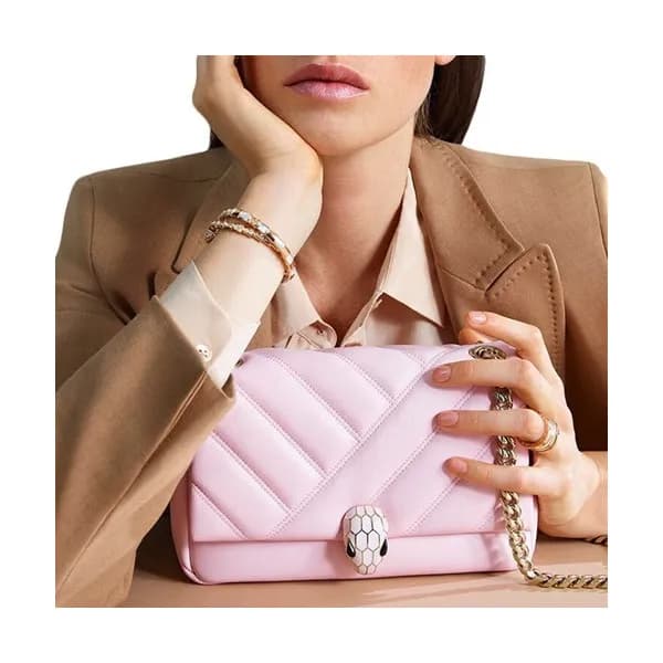 Bvlgari 2020 Serpenti Cabochon Chain Shoulder Bag,… - 1