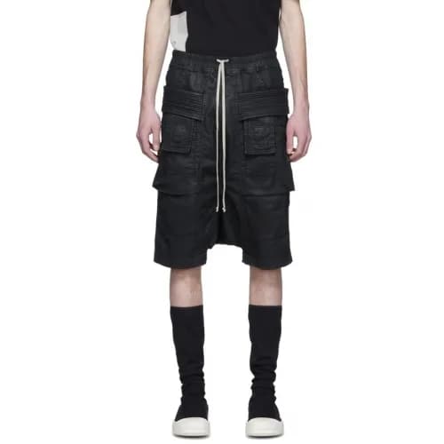Rick Owens 2020 Mens Logo Casual Half Pants - 릭오웬스… - 1