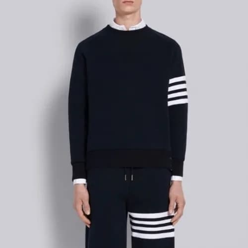 톰브라운 남성 캐쥬얼 맨투맨 - Thom Browne Mens Round Tshirts -… - 1