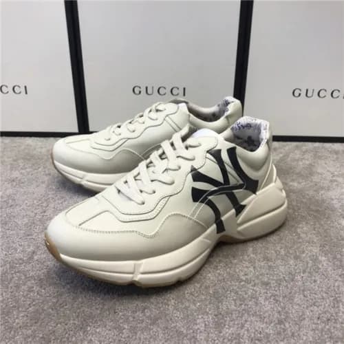 Gucci 2020 Mm/Wm Leather Running Shoes - 구찌 2020 남… - 1