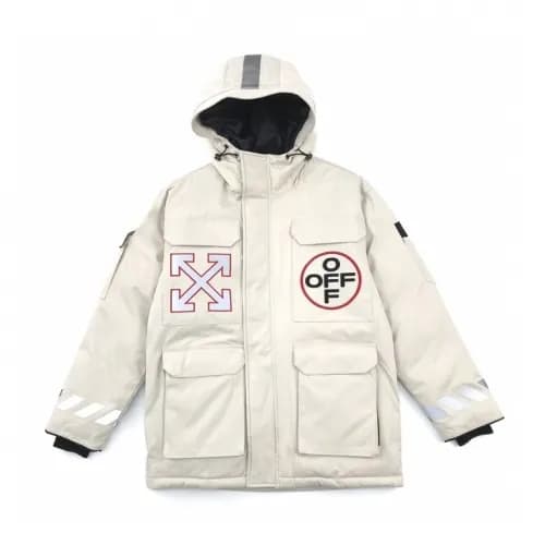 [오프화이트]Off-white 2020 Mens Logo Casual Duck Down J… - 1
