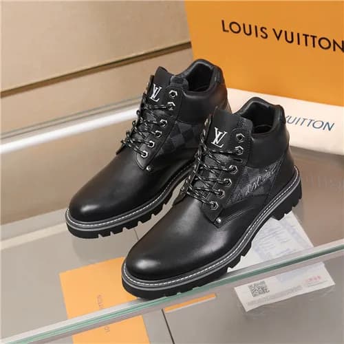 Louis Vuitton 2020 Men's Leather Shoes - 루이비통 … - 1