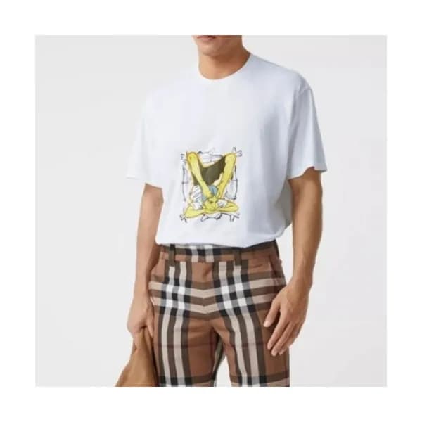 [버버리]Burberry 2020 Mm/Wm Logo Cotton Short Sleeved… - 1