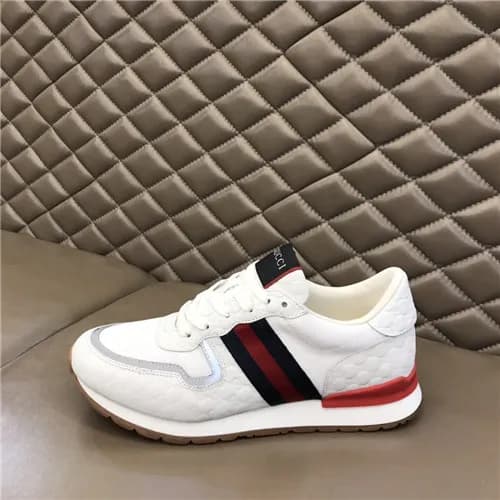Gucci 2020 Men's Leather Sneakers - 구찌 2021 남성… - 1