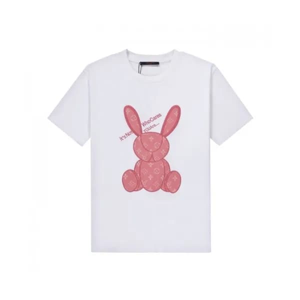 Louis vuitton 2021 Mm/Wm Logo Short Sleeved Tshirt… - 1