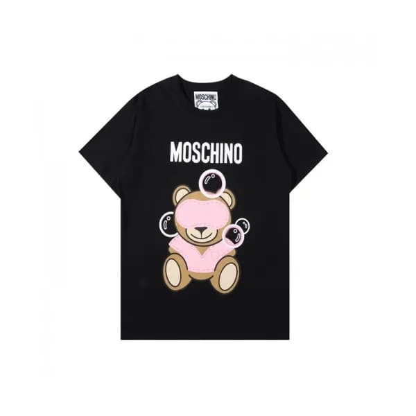 [모스키노]Moschino 2021 Mm/Wm Logo Cotton Short Sleeve… - 1