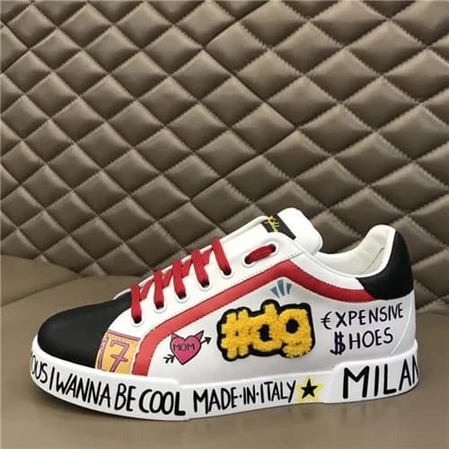 Dolce&Gabbana 2021 Men's Leatehr Sneakers,DGS0… - 1