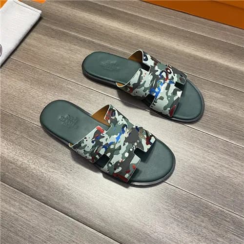 Hermes 2021 Men's Leather Mule,HERS0444 - 에르메스… - 1