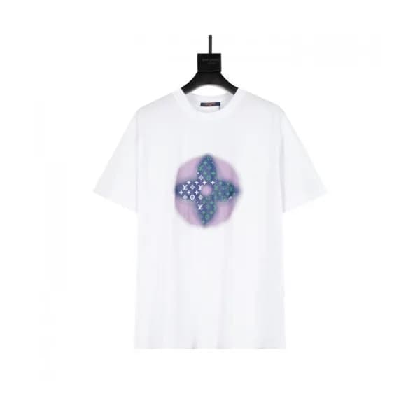 Louis vuitton Mm/Wm Logo Short Sleeved Tshirts Bl… - 1