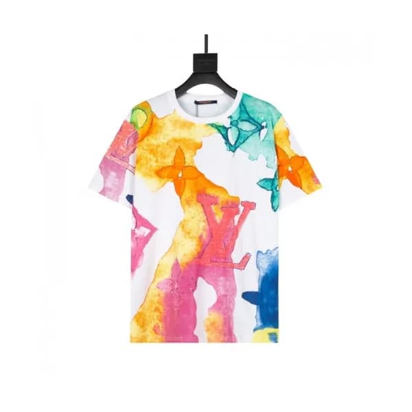 Louis vuitton Mm/Wm Logo Short Sleeved Tshirts Wh… - 1