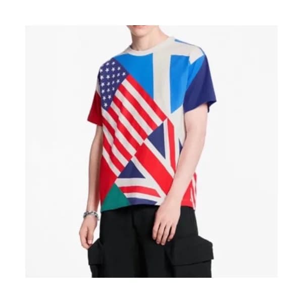 Louis vuitton Mm/Wm Logo Short Sleeved Tshirts Wh… - 1