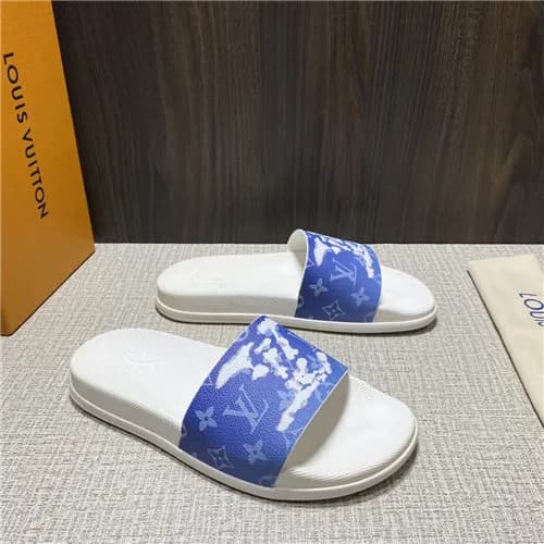 Louis Vuitton 2021 Men's Leather Slipper,LOUS2… - 1