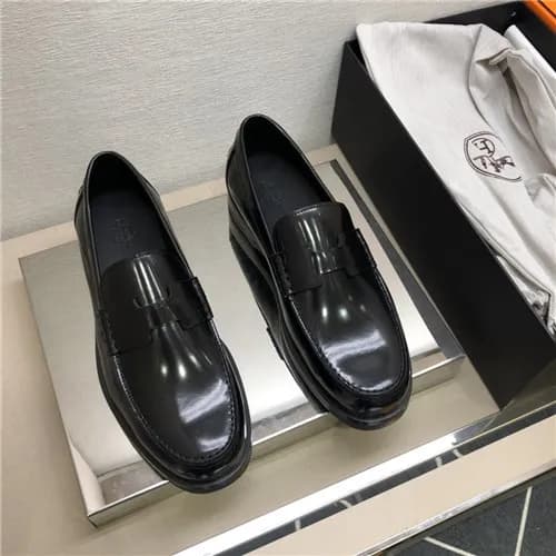 Hermes 2021 Men's Leather Loafer,HERS0521 - 에르… - 1
