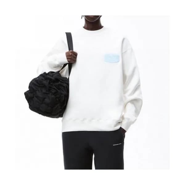 Alexsander Wang Mm/Wm Logo Cotton Tshirts White -… - 1