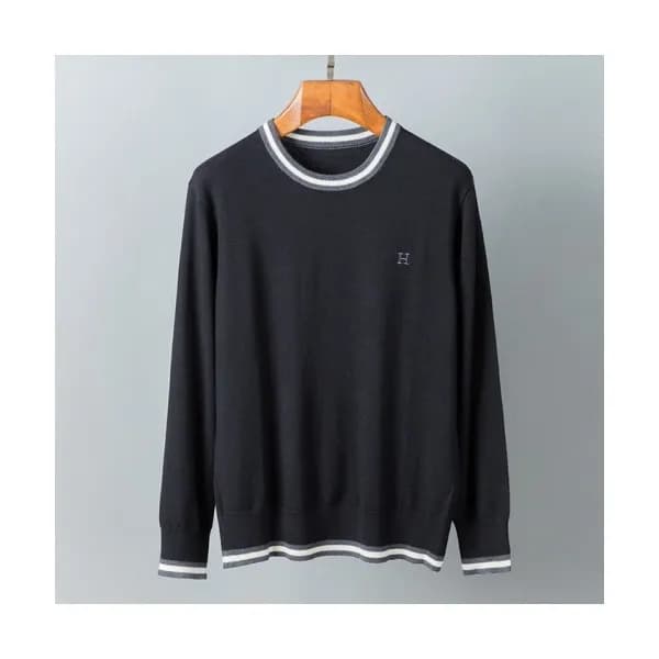 Hermes Mens Crew-neck Wool Sweater - 에르메스 2021 남성… - 1