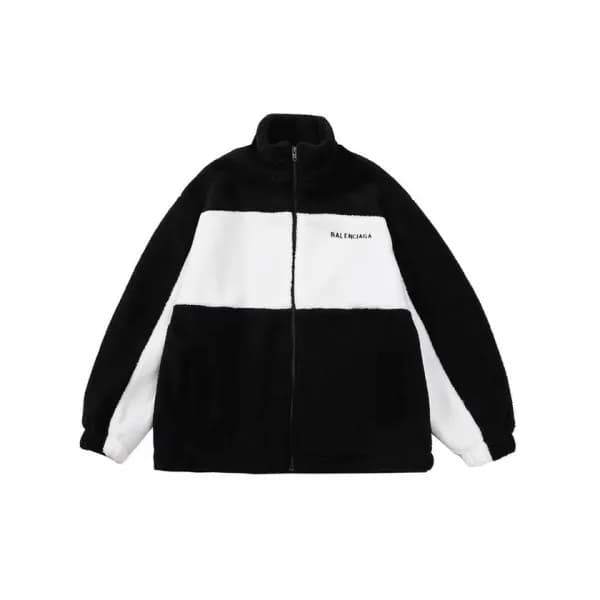 Balenciaga Mens Logo Casual Jackets Black - 발렌시아가… - 1